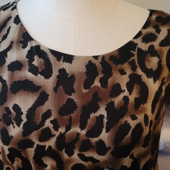 JBS Leopard Sleeveless Dress NWT - Picture 5 of 8
